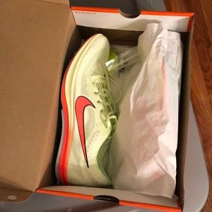 Nike ZoomX Dragonfly Track Spikes Barely Volt Hyper Orange Size 13
